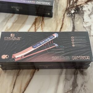 Rouale Rose Gold 1.25" Ceramic Hair Straightener